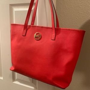 Gorgeous Red Michael Kors Tote
